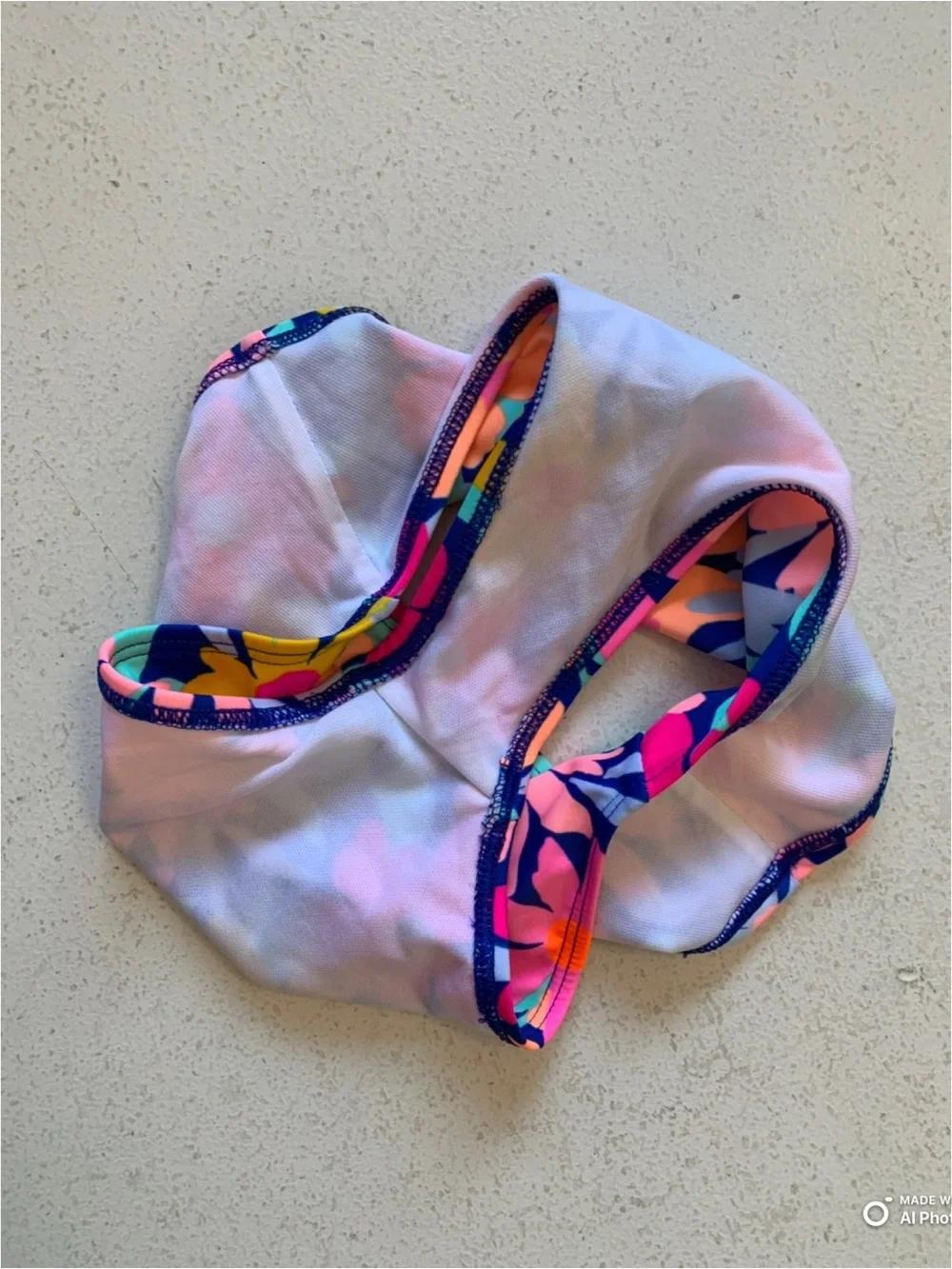 Cat & Jack Colorful Floral Bikini Bottom Size Small NWOT